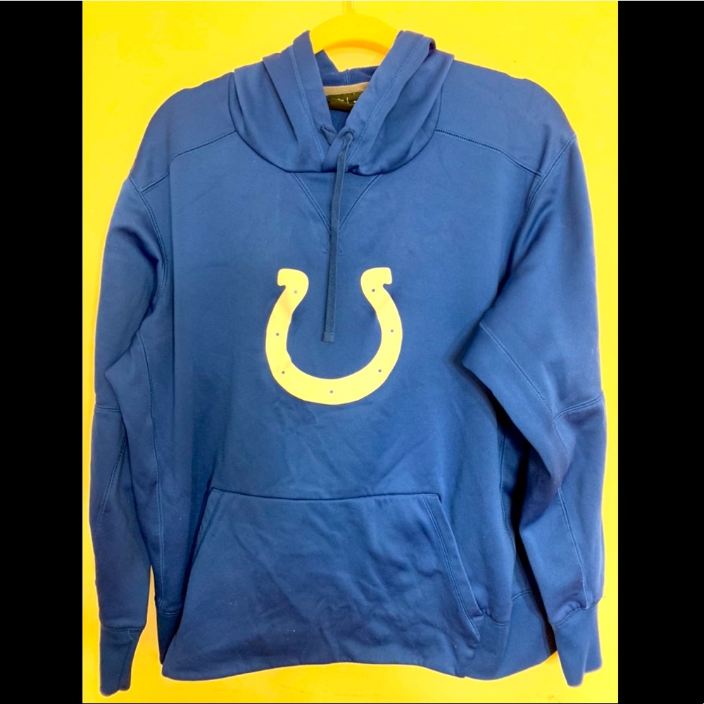 NFL Team Gear- Colts Horseshoe Hoodie - Large